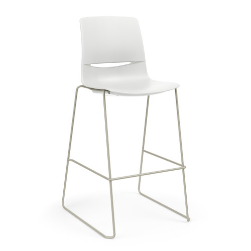 30" Seat Height LimeLite High Density Armless Stack Stool - KI LLS100H 30" Seat Height LimeLite High Density Armless Stack Stool - KI LLS100H