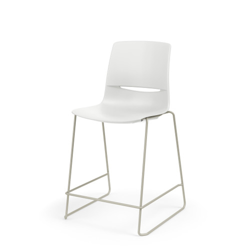 24" Seat Height LimeLite High Density Armless Stack Stool - KI LLS100H 24" Seat Height LimeLite High Density Armless Stack Stool - KI LLS100H