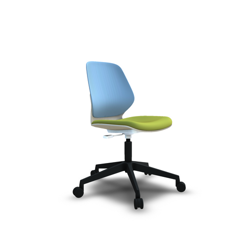 Arcozi Armless Task Chair with Upholstered Seat - Safco ASC5U-AL Arcozi Armless Task Chair with Upholstered Seat - Safco ASC5U-AL
