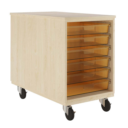Artist Storage Supply with Drawers Multipurpose Free Standing
