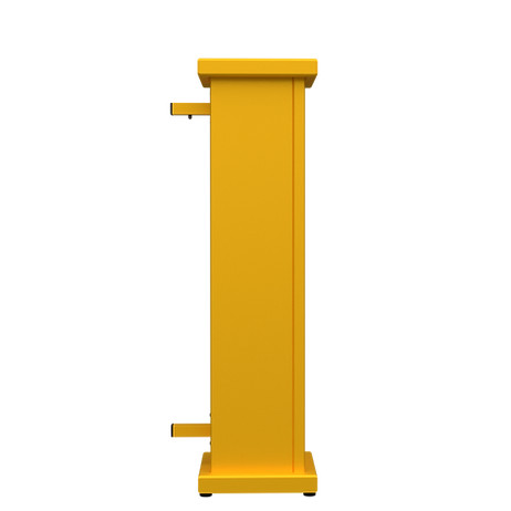 Partition End Stand Square Planter - SelectSpace Partitions - PLT01XE 