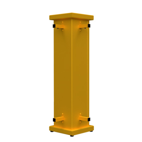 Partition Corner Stand Square Planter - SelectSpace Partitions - PLT01XX