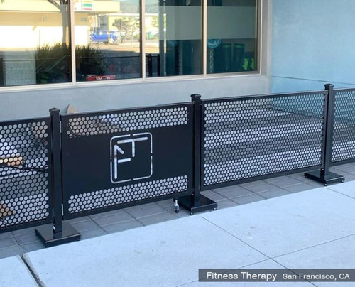 Circle Straight Stands Gate Set - SelectSpace Partitions - GS001