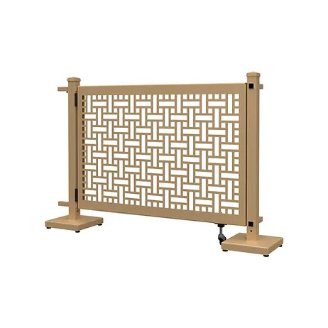 Square Weave Corner & Straight Stands Gate Set - SelectSpace Partitions - GS103