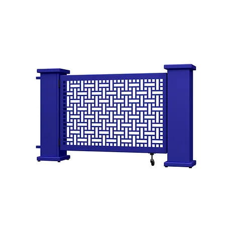 Square Weave Corner & Straight Planter Stands Gate Set - SelectSpace Partitions - GS104