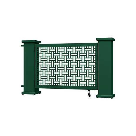 Square Weave Corner & Straight Planter Stands Gate Set - SelectSpace Partitions - GS104
