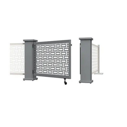 Square Weave Corner & Straight Planter Stands Gate Set - SelectSpace Partitions - GS104