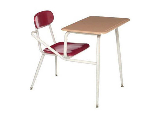 Hard Plastic Heavy Duty Chair Desk Combo - Columbia CD-HPC