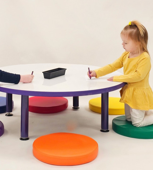 Galaxy Floor Table with Galaxy Legs - Columbia TB-ACG-ROUN-0042-15 **Floor Seating Not Included**