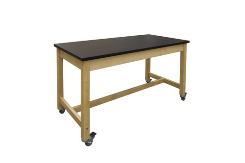 Heavy Duty Mobile Project Collaboration Worktable - Hann Heavy Duty Mobile Project Collaboration Worktable - Hann