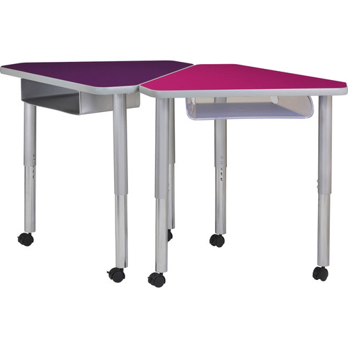 Large Puzzle Diamond Galaxy Table - Columbia TB-ACG-DIAMOND-6452-AO **Sold Individually - Shown with Optional Book Box**