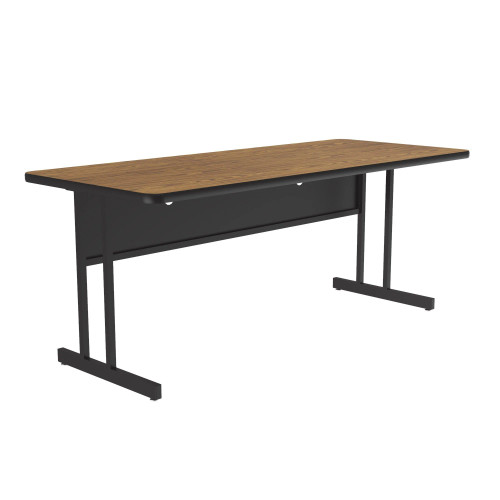 Desk Height High Pressure Laminate Workstation and Student Desk - Correll Desk Height High Pressure Laminate Workstation and Student Desk - Correll