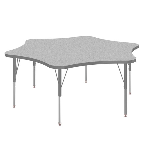 MG2200 Series 6 Star Adjustable Height Activity Table with Light Duty Melamine Top - Marco MG2282