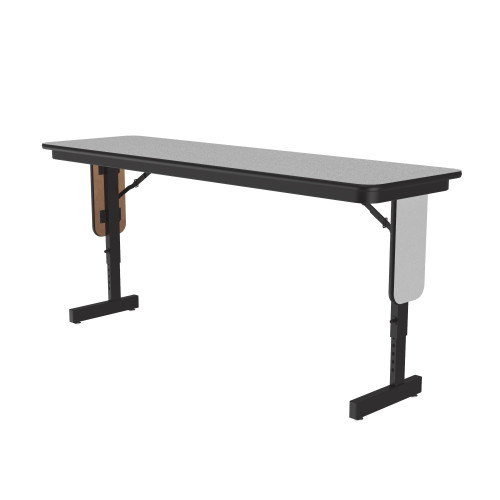 Thermal Fused Laminate Panel Leg Seminar Folding Table with Adjustable Height - Correll