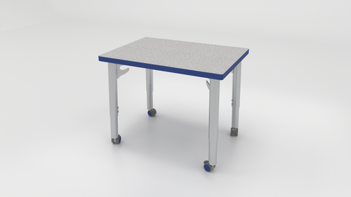 ESTO Rectangle Student Desk with High Pressure Laminate and T-Mold Edge - CEF ESTO Rectangle Student Desk with High Pressure Laminate and T-Mold Edge - CEF