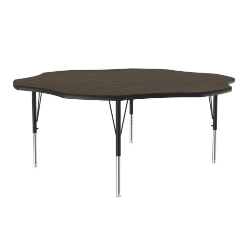 Flower Adjustable Thermal Fused Laminate Activity Table - Correll A60TF-FLR Flower Adjustable Thermal Fused Laminate Activity Table - Correll A60TF-FLR