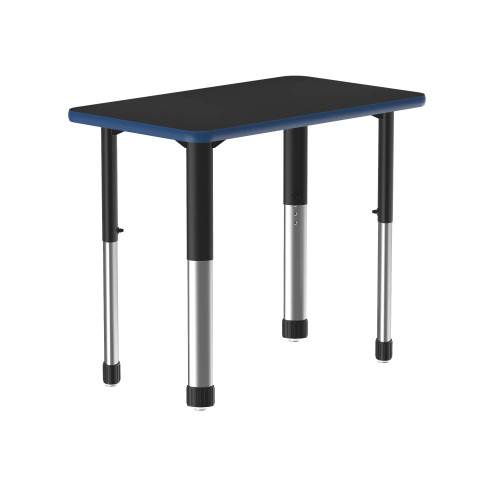 Rectangle Collaborative Desk with Thermal Fused Laminate Top - Correll AD3420TF-REC