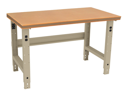 Compressed Wood Top Workbench Adjustable Height - Tennsco