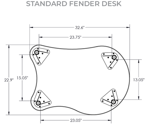 Hierarchy Fender Desks - MooreCo