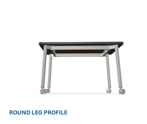 Square Profile Folding Table Legs | 800mm