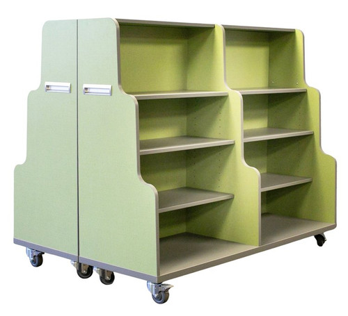 Hideaway Bookshelf, two units shown back to back - CEF Hideaway Bookshelf, two units shown back to back - CEF