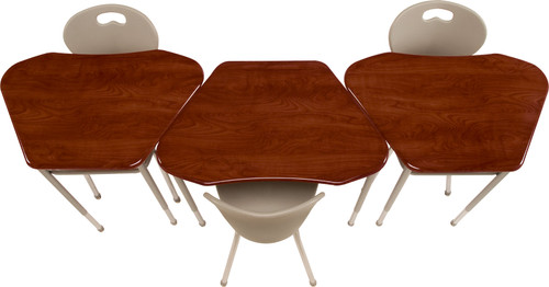 Adjustable Hexagon Desk Adjustable Hexagon Desk