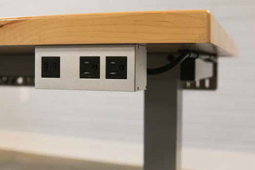 Butcher Block Tech Table - CEF Butcher Block Tech Table - CEF