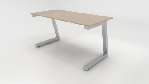 ESTO Two Student Team Table with HPL on Baltic Birch, shown with Woolen Cloth HPL - CEF ESTO Two Student Team Table with HPL on Baltic Birch, shown with Woolen Cloth HPL - CEF