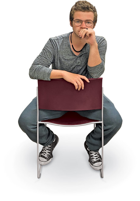 Akt Pack of 20 Stacking Chairs with Stacker Cart - MooreCo Akt Pack of 20 Stacking Chairs with Stacker Cart - MooreCo