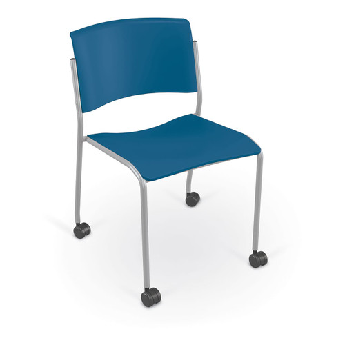 Akt 4-Leg Chair - MooreCo w/Optional Casters Akt 4-Leg Chair - MooreCo w/Optional Casters
