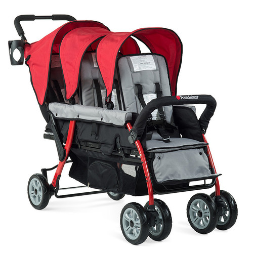 Compass Trio Triple Tandem Stroller - Foundations Compass Trio Triple Tandem Stroller - Foundations