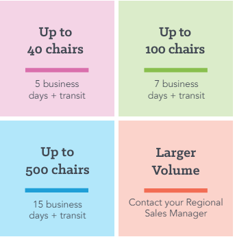 QuickShip Guide - Chairs