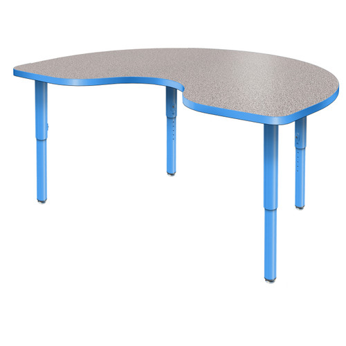 Velocity Kidney Activity Table with Adjustable Height - Allied USA
