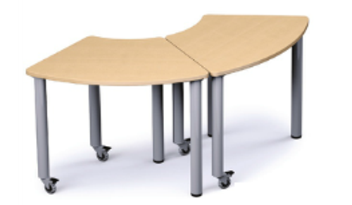 Engage Arc Markerboard Table - Russwood Engage Arc Markerboard Table - Russwood