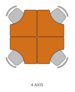 Engage Axis Markerboard Table - Russwood
Shown in group (tables sold separately)
