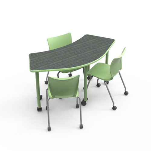 Elemental Crescent Activity Table, 60" - Smith System Elemental Crescent Activity Table, 60" - Smith System