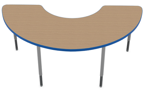 Planner Half Moon Activity Table - Smith System 25650 Planner Half Moon Activity Table - Smith System 25650