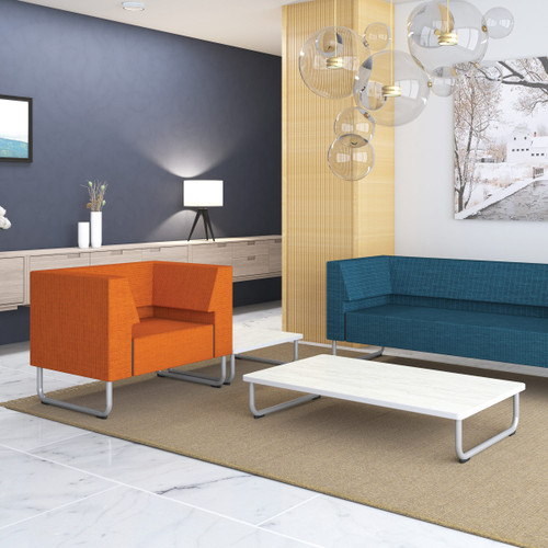 Akt Soft Seating Lounge Loveseat - MooreCo AK-LO-296618 - Sold Individually Akt Soft Seating Lounge Loveseat - MooreCo AK-LO-296618 - Sold Individually