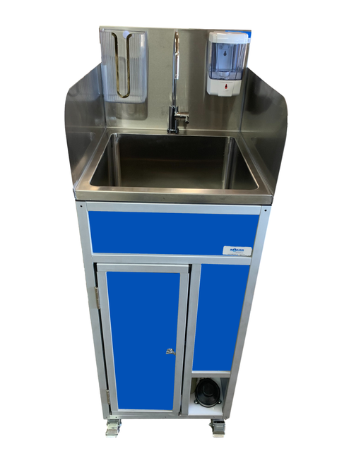 Foot Pump Stainless Steel Portable Sink - Monsam PSF-101SS Foot Pump Stainless Steel Portable Sink - Monsam PSF-101SS