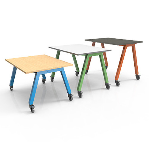 42-Inch Deep Planner Studio Fixed Height Table - Smith System 42-Inch Deep Planner Studio Fixed Height Table - Smith System