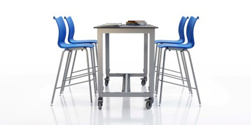 Planner Studio Science Trespa TopLab Table with Adjustable Height - Smith System Planner Studio Science Trespa TopLab Table with Adjustable Height - Smith System