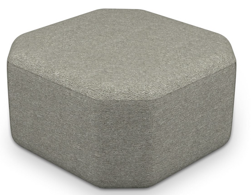Elevate Wind Octagonal Ottoman - MooreCo TS1031-GR01 Elevate Wind Octagonal Ottoman - MooreCo TS1031-GR01