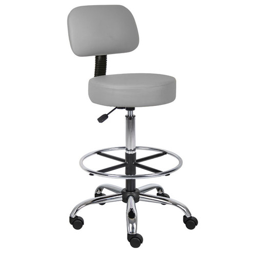 Be Well Medical Spa Professional Adjustable Drafting Stool - Boss B16245 Be Well Medical Spa Professional Adjustable Drafting Stool - Boss B16245