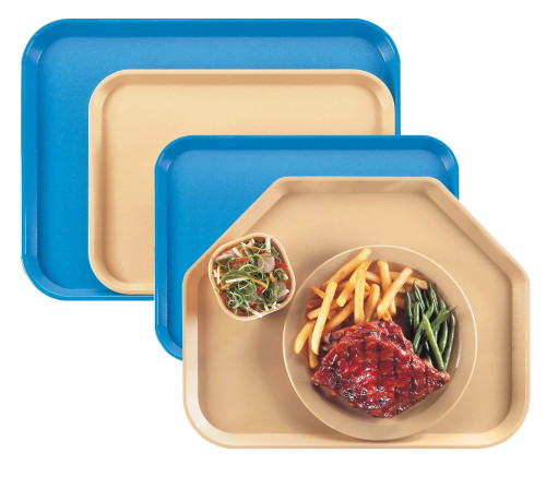CamWear Rectangular Cafeteria Tray  Pack of 12 - Cambro CamWear Rectangular Cafeteria Tray  Pack of 12 - Cambro