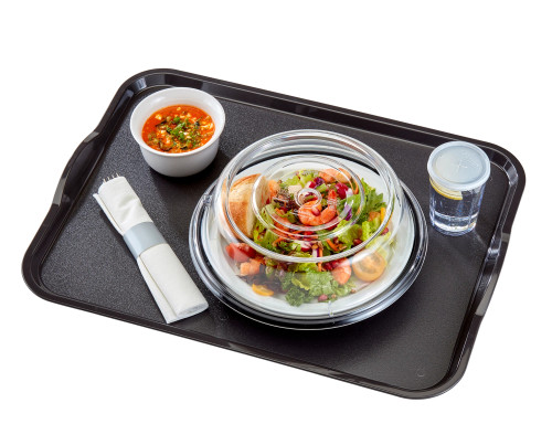 CamWear Non-Skid Tray with Handles Cafeteria Tray Pack of 12 - Cambro CamWear Non-Skid Tray with Handles Cafeteria Tray Pack of 12 - Cambro