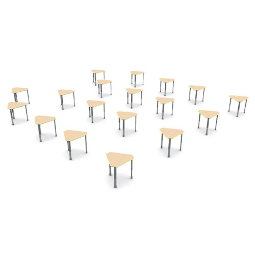 Classroom Bundle - Set of 18 Interchange Diamond Student Desks - Smith System Classroom Bundle - Set of 18 Interchange Diamond Student Desks - Smith System