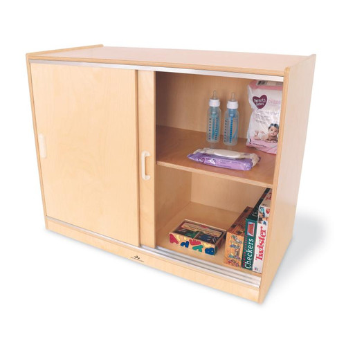 Sliding Door Storage Cabinet - Whitney Brothers WB9698