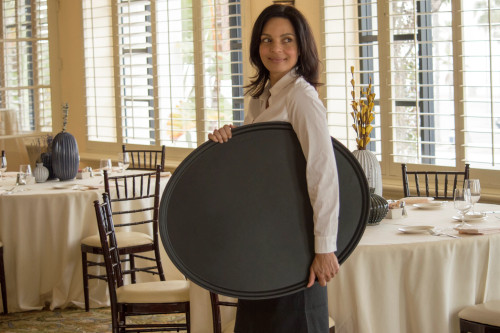 Camtread Oval Non-Slip Tray - Cambro Camtread Oval Non-Slip Tray - Cambro