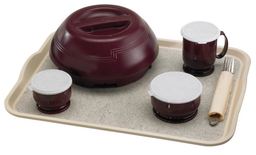 Camtray Versa Non-Skid Cafeteria Tray with Handles Pack of 12, items on tray not included - Cambro Camtray Versa Non-Skid Cafeteria Tray with Handles Pack of 12, items on tray not included - Cambro