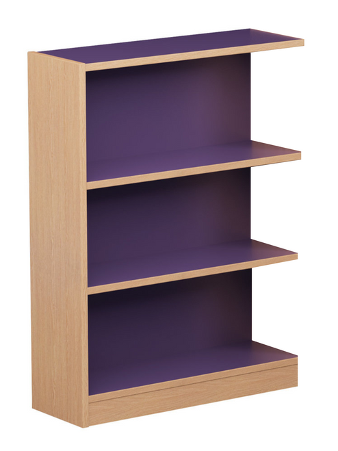 Inspire Series Single Face Straight Shelving Adder - Russwood Inspire Series Single Face Straight Shelving Adder - Russwood